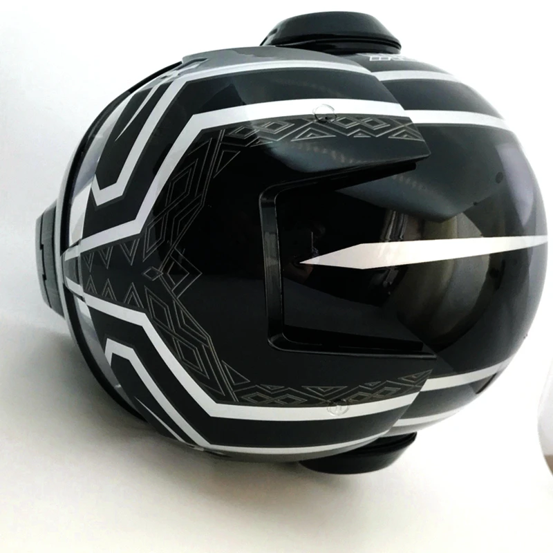 Яркая черная пантера MASEI 610 IRONMAN железный человек Шлем полушлем для мотоцикла открытый шлем Мотокросс Размеры s m l xl