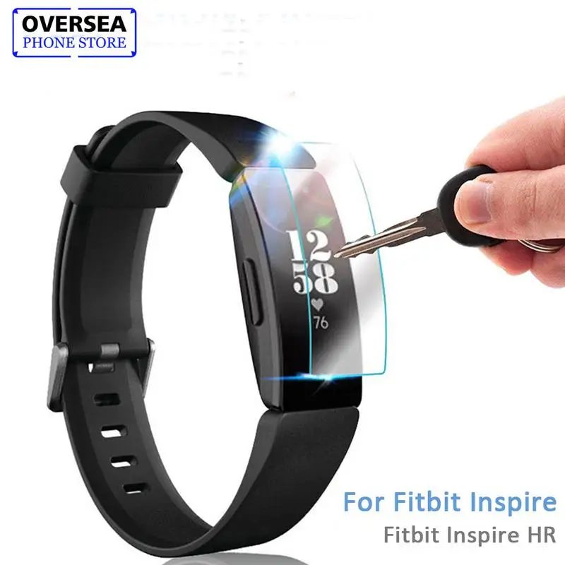 

3/5PCS Transparent TPU Screen Protector Film Explosion-proof Anti-shock Soft Film HD Crystal Shield Film Case For Fitbit Inspire