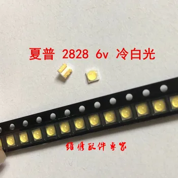 

good FOR Repair Sharp LED LCD TV TV backlight lights with light beads light-emitting diode 2828 accessories 6V 100pcs