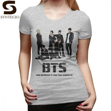 Suga T-Shirt Bangtan Boys T Shirt Trendy Large Women tshirt White Summer Short Sleeve 100 Cotton Pattern Ladies Tee Shirt