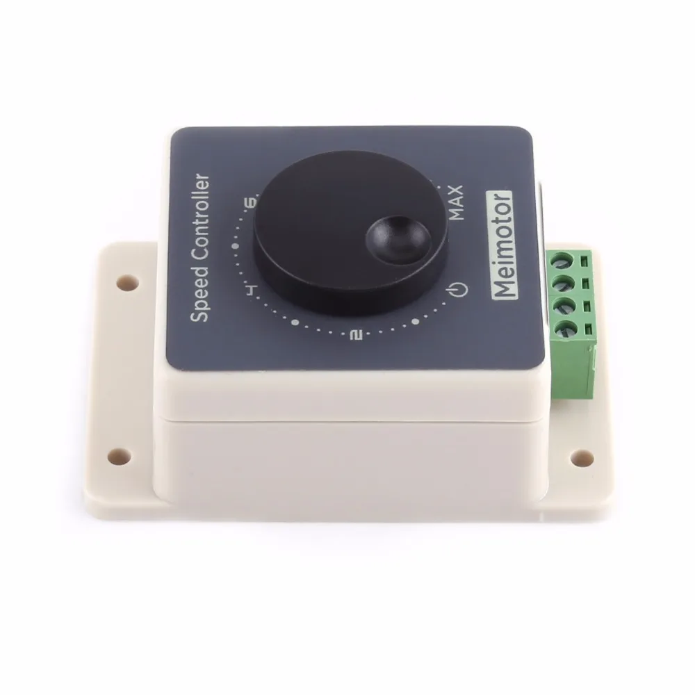 

DC10-60V 20A Pulse Width Modulator PWM Motor Speed Controller Waterproof Shell Motor Speed Regulator Hot