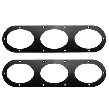 

2pcs Universal Car Rear Bumper Race Air Diversion Diffuser Panels (Black)