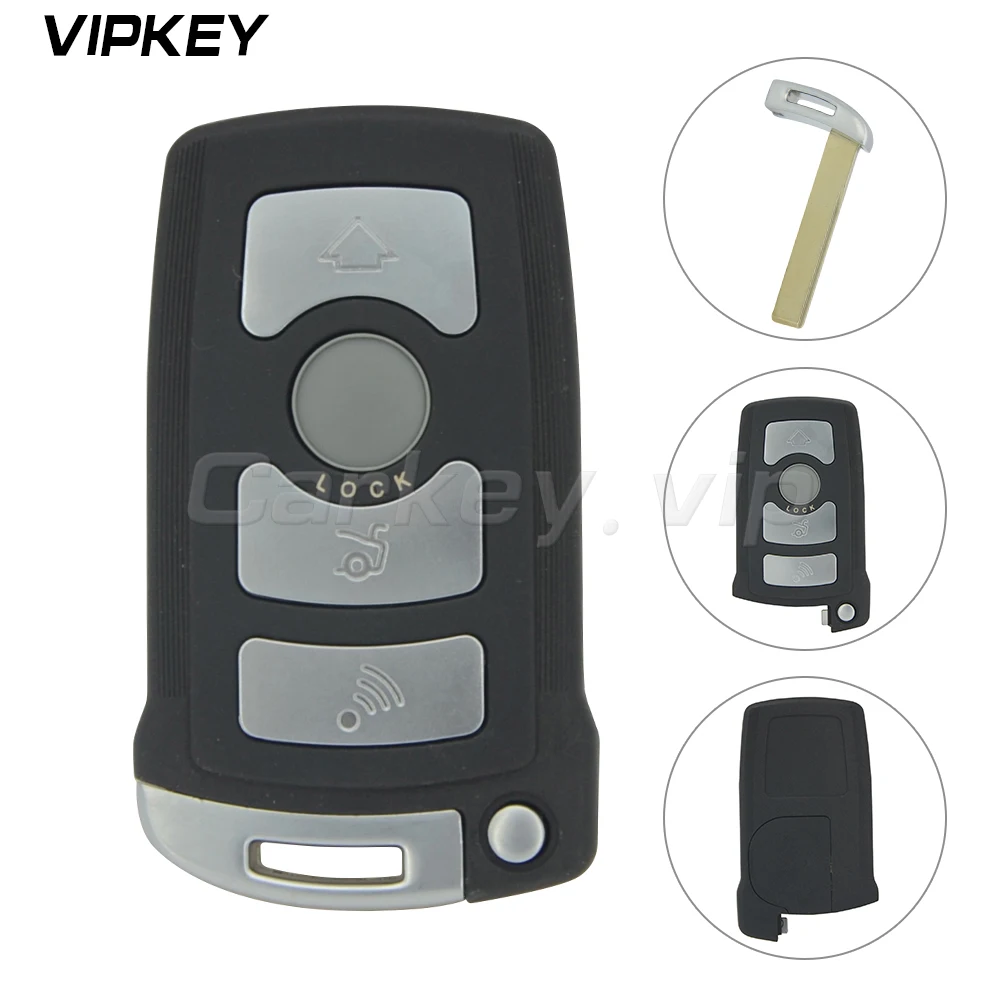 

Remotekey 315LP with ID46 chip PCF7953 CAS1 4 button for BMW 7 SERIES E65 E66 LX 8766 S remote key Fob HU92 UNCUT