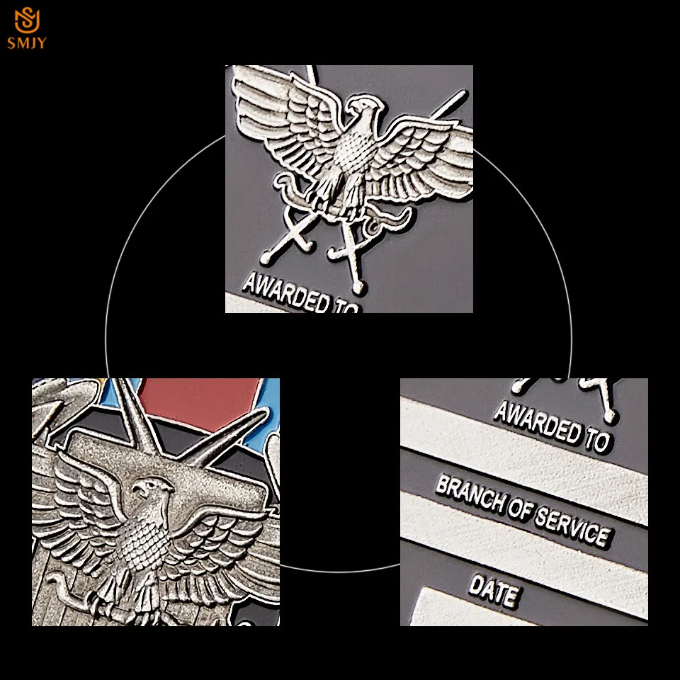 Мировую войну с террором экспедиционные военная медаль серебристого металла на военную тематику имитация Монеты Коллекция