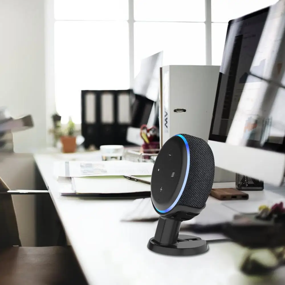 Настенный держатель LINGYOU для Amazon Echo Dot 3 го поколения Alexa подставка голосовых