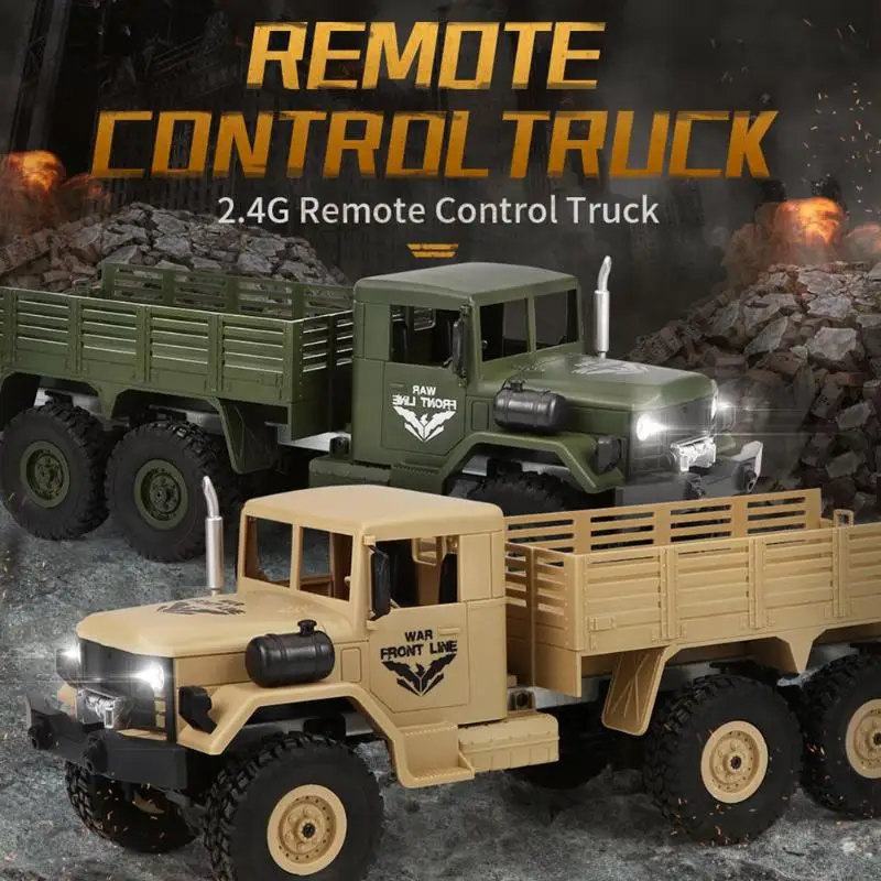 

JJRC 6 Wheels Drive Remote Control Off-road RC Truck 40m Model Climbing RC Truck Toys for Children Christmas Birthday Gifts