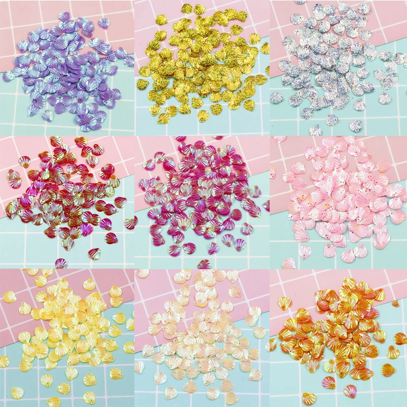 

1 Pack Handmade wholesale Filler DIY material Shell Colorful Crystal Letter Sequin Manual Love Unique attractive Bright