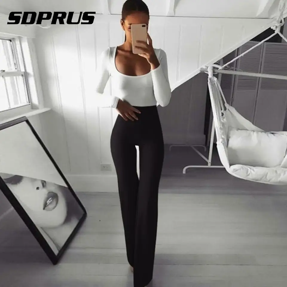 women's bell bottom dress pants