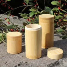 Бамбуковые керамические банки для хранения пустые для сыпучих продуктов специи кофе чай коробка банки с крышкой герметичный кейс кухня контейнер Caddy