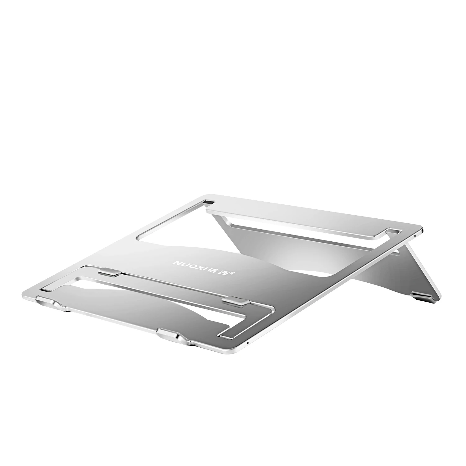 

New-Nuoxi Notebook Laptop Stand Portable Adjustable Aluminum Desktop Ventilated Cooling Holder Folding Ultra For Macbook