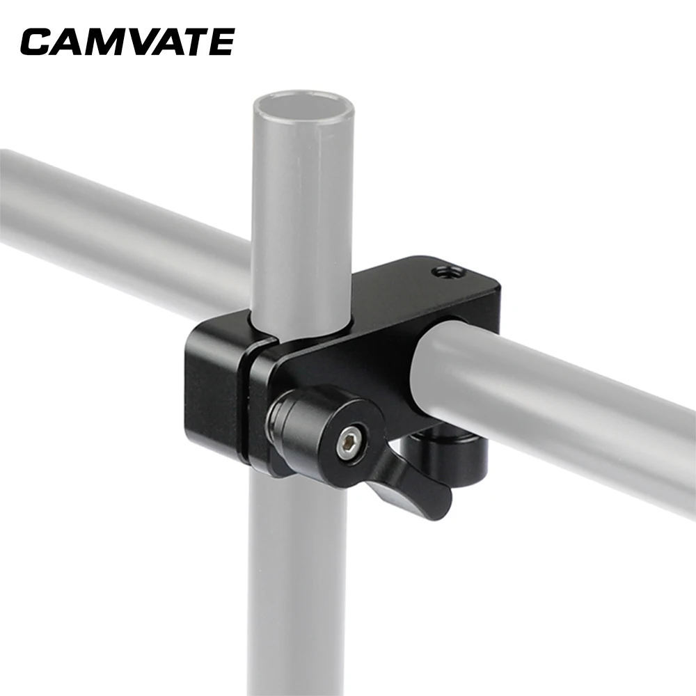 CAMVATE 90 градусный стержень адаптер зажим (черный 2 Pack) C1777|adapter clamp|rod rigrod clamp |