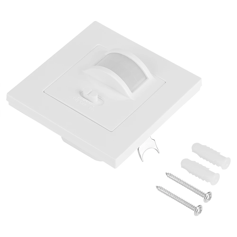  AC 110V-240V Infrared PIR Motion Sensor Recessed Wall Lamp Wall Module Light Bulb Switch Motion Sen - 33001671954