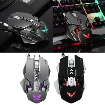 

Vococal ZERODATE 12-Level DPI Adjustable Macro Editing Wired Mechanical Gaming Mouse for Windows 2000 XP 7 8 10 Vista 32Bit IOS