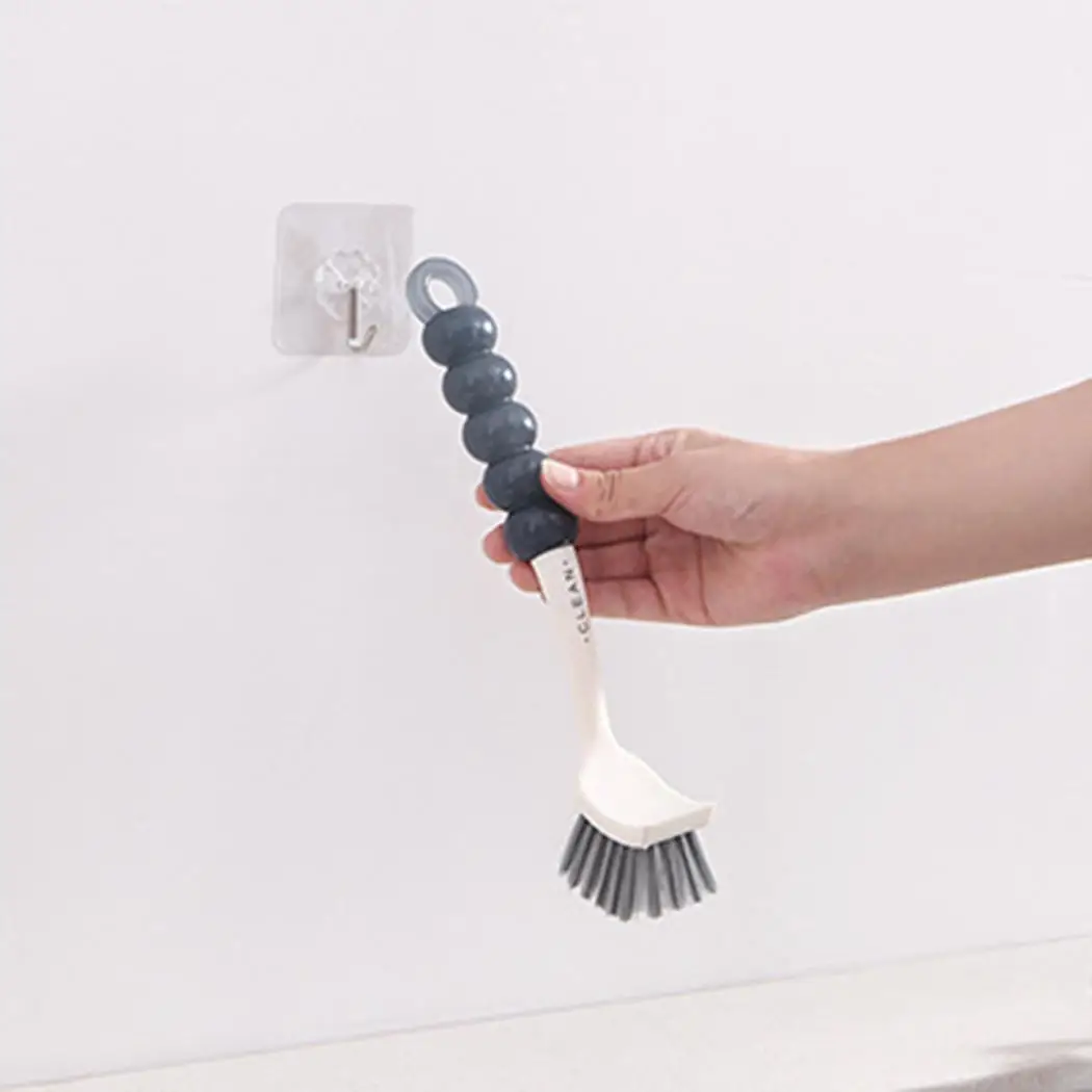 

Multi-function Cleaning Brush with Handle Anti-slip Dishwashing Pot Brush