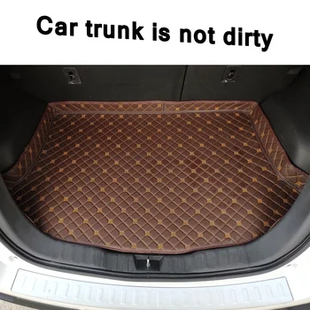 

ZHAOYANHUA Custom fit Car Trunk mats for Jaguar XF XJ F-PACE F-TYPE XE XFL XJ6 XJ6L XJL XK car styling carpet