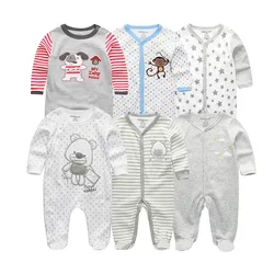 Bébé Fille et Garçon Ensemble de Barboteuse en Coton, Vêtements de 1, 2, 3, 5 ou pièces, Nouveau 
