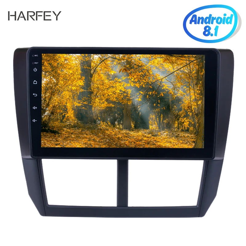 

Harfey 9" Android 8.1 Car GPS Navigation Radio Multimedia Player For 2008 2009 2010-2012 Subaru Forester Quad-core With WiFi