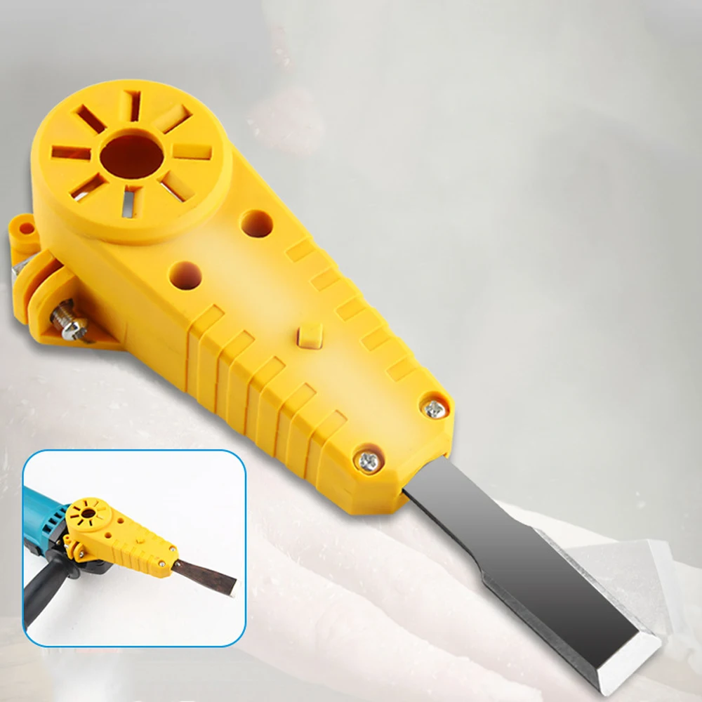 Woodworking Tool Power Tools Wood Carving Electric Chisel M10 Adapter Set Changed 100 Angle Grinder Into Power Chisel