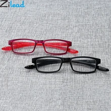Zilead ультралегкие портативные очки для чтения для женщин и мужчин Анти-усталость длинные ноги Висячие шеи Пресбиопия с 1.0to+ 3,5 для пожилых