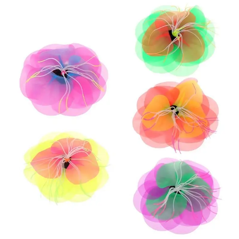 

Aquatic Plant Simulated Fluorescent Flower Blooming Lotus For Fish Tank Aquarium Decoration Colorful Ornament Waterscape