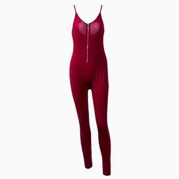 

Women Sleeveless Zippered jumpsuit
