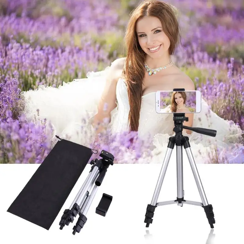  Universal Professional Camera Tripod Stand Scalable Non-slip Stable Holder For SLR Digital Camera F