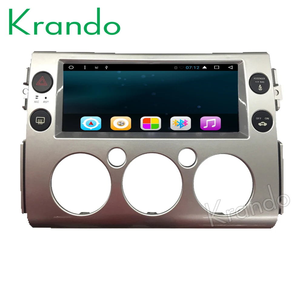Автомобильный мультимедийный плеер Krando на базе Android 7 1 с вертикальным экраном 10 25
