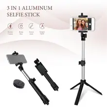 Мини-селфи-Палка с дистанционным управлением, растягивающаяся Bluetooth селфи-палка для смартфонов IOS 8,0 или Android 5,0 или выше