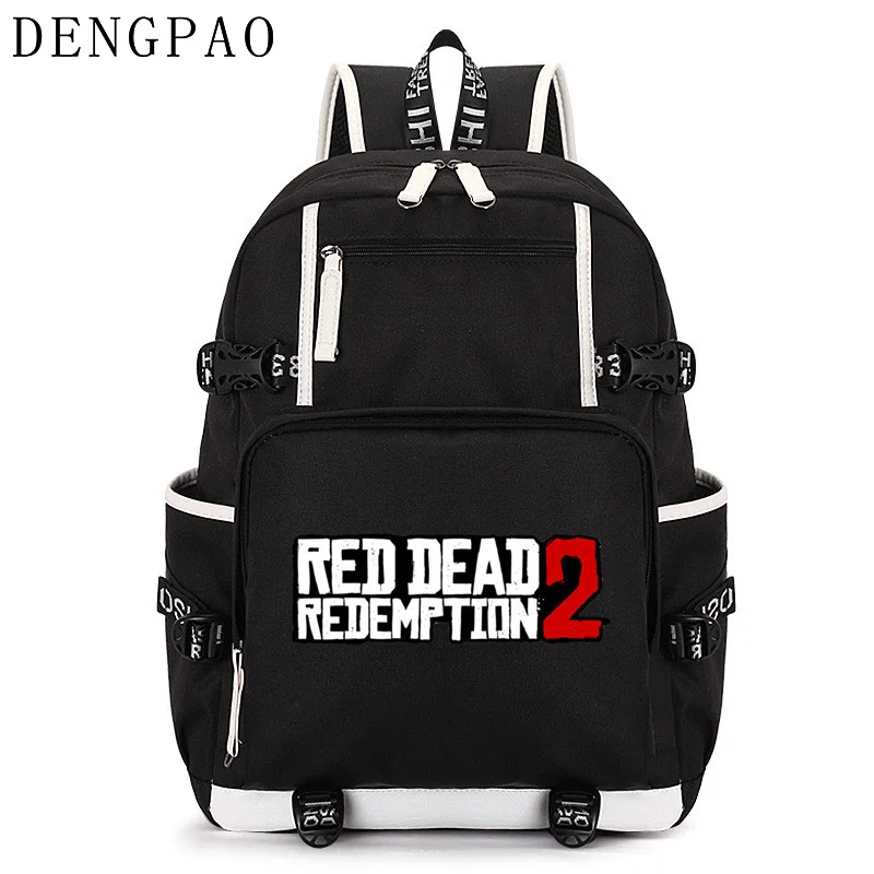 Dengpao красный изображения из фильма Red Dead Redemption 2 школьные ранцы для мальчиков и