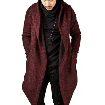 

Thefound 2019 New Men's Cardigan Hoodie Hooded Long Sleeve Coat Jackets Overcoat Outwear