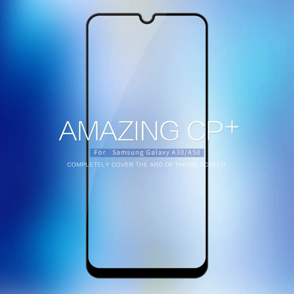 Антибликовое Защитное стекло NILLKIN CP для Samsung Galaxy A30/A50 защитное закаленное 2.5D SAMSUNG