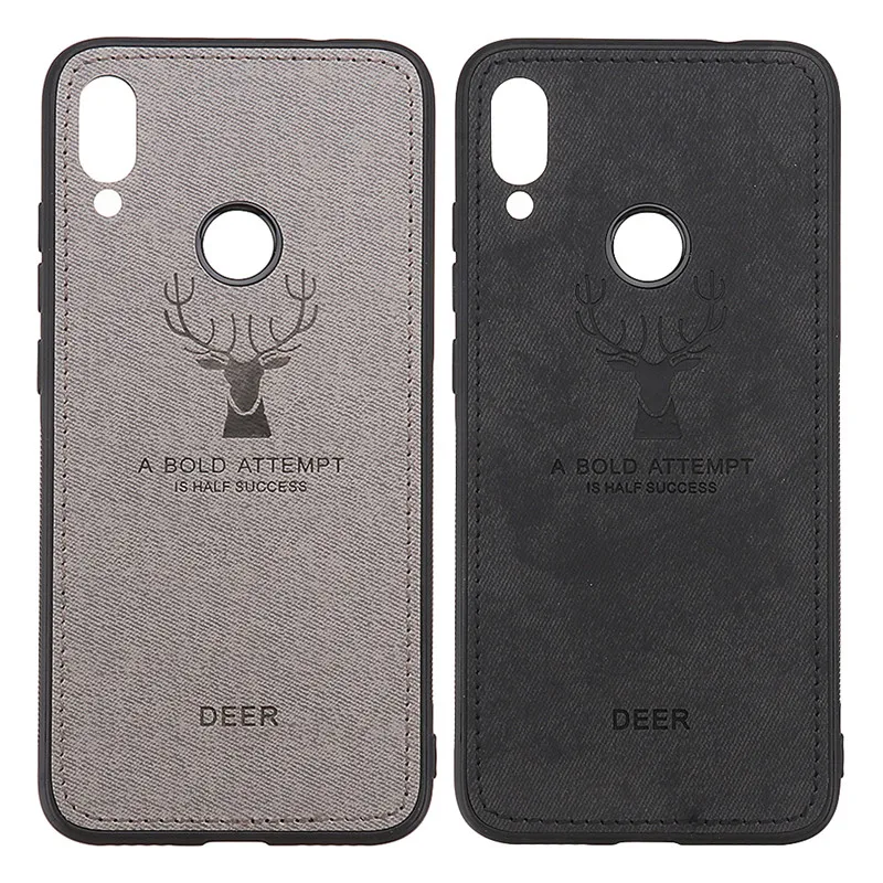 

BAKEEY Luxury Deer Cloth Texture Case For Xiaomi For Redmi Note 7 / Redmi Note 7 Pro Ultra-thin Soft Protective Back Cover Bag