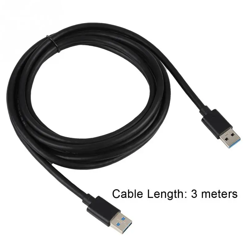 

High Speed USB3.0 Male Extension Cable Cord for U Disk Mouse Laptop Cable 3 Meters