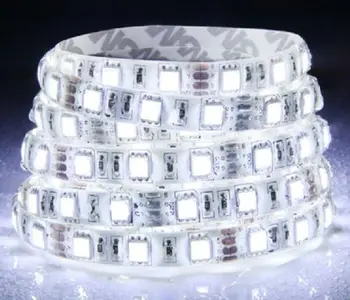 

5M Cool White 5050 SMD 300 LED Strip light flexible 60led/m WATERPROOF 12V
