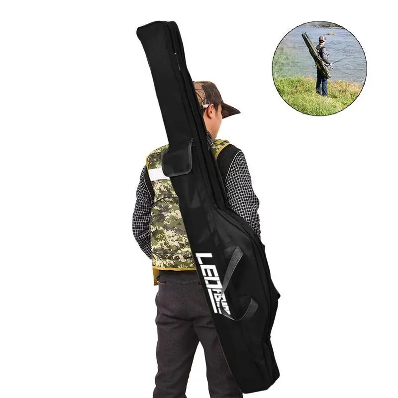 

2018 New High Quality Foldable Big Belly Fish Bag 1M/1.5 M Army Green / Black Long Fishing Gear Soft Bag Professional Fishing