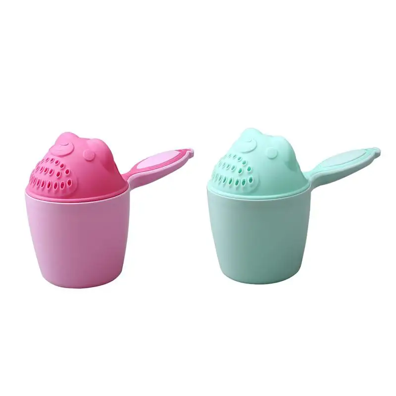 2 цвета милые детские ложки душ для ванной воды одежда заплыва Bebe шампунь чашки детей аксессуары для ванной