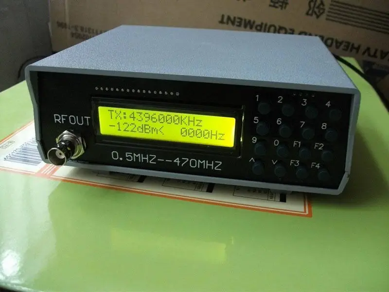 Радиочастотный генератор сигналов 0 5 МГц 470 тестер источника сигнала для fm