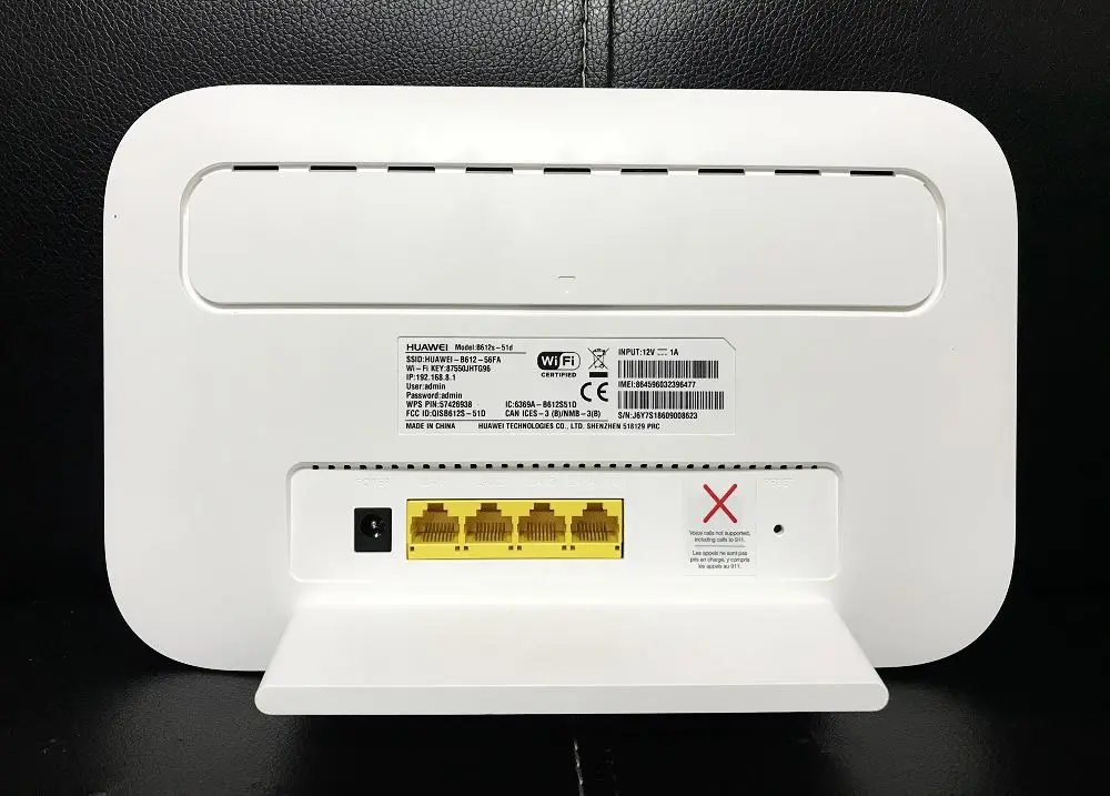 Оригинальный Huawei B612s 51d разблокирован 4G LTE Cat 6 CPE маршрутизатор wifi 300 Мбит/с