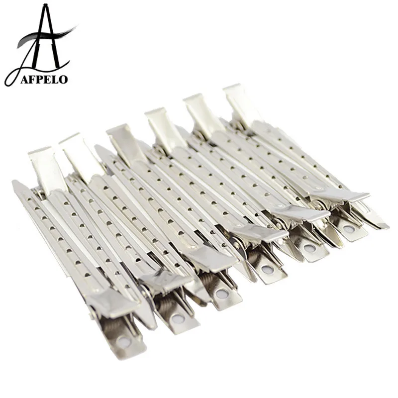 

Wholesale 12pcs Holding Hair Styling Sectioning Clip Hair Clip Salon Clips Barrette Flat Accessories Hair Pins Cutting Tools