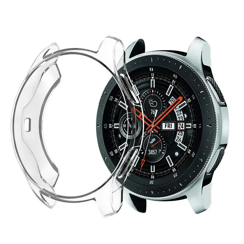 

360 Degree TPU Protector Case Cover Shell For Samsung Galaxy Watch 42MM 46MM Gear S3 Frontier Protective Shell