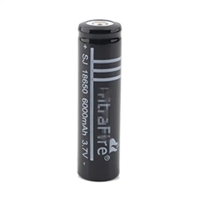 Перезаряжаемый 3 7 V 6000 mAh 18650 литиевая батарея для фонарика на каждый день