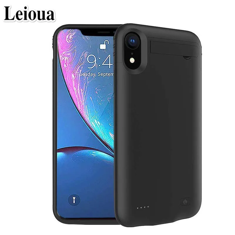 

Leioua 5200mah Hot Battery Charger Case For Iphone 6 6s 7 8 External Power Bank Battery Case 6200mah For Iphone X Xr Xs Max