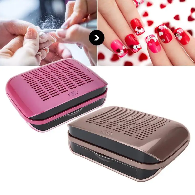 Nail Suction Dust Collector Machine Vacuum Nails Accessoires 68W