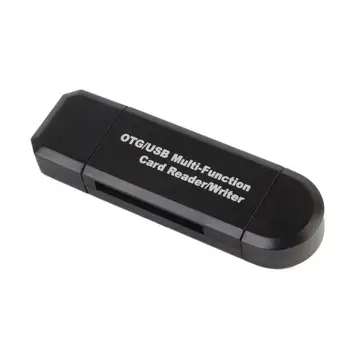 

2in1 Multi-Function USB Card Reader Micro USB OTG to USB2.0 Adapter SD Card Reader For Android Phone Tablet PC Memery Reader