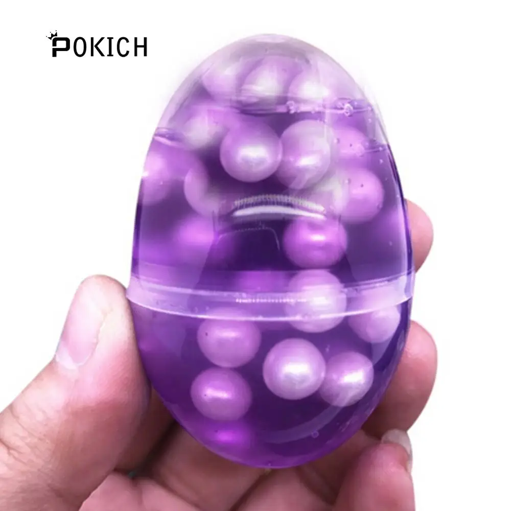Красочная мягкая глина Pokich Pearl Mud для снятия стресса сделай сам прозрачные