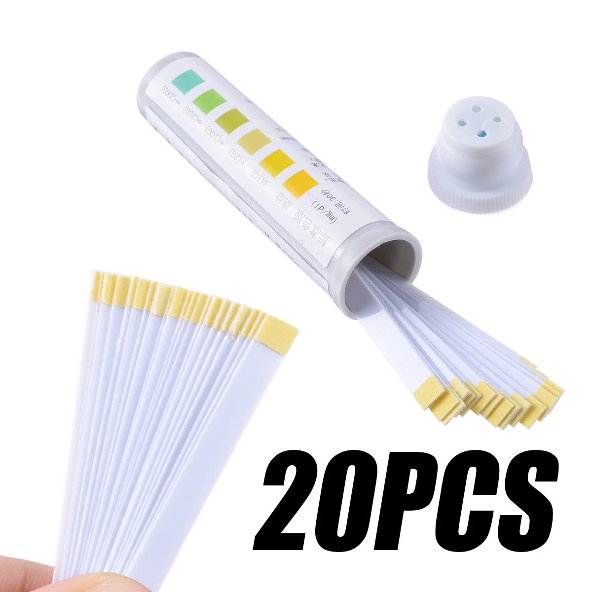 

New 20Pcs/Box Test Protein Urine Test Strips Kidney Urinary Tract Infection Check Test Strips For Home Tool Parts