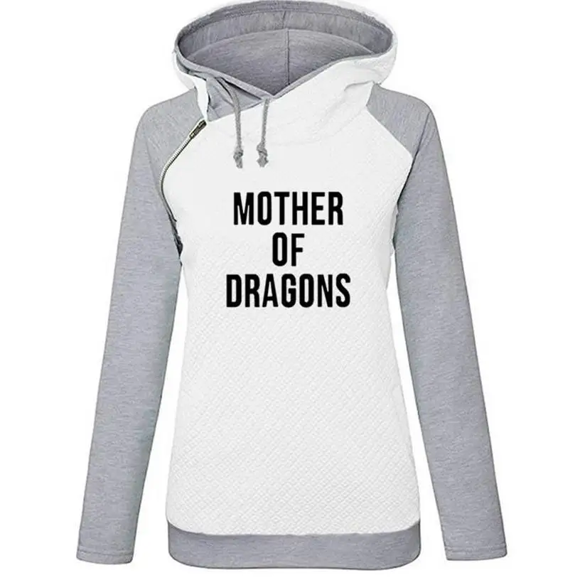 Женский свитшот с надписью MOTHER OF Dragon|Толстовки и свитшоты| |