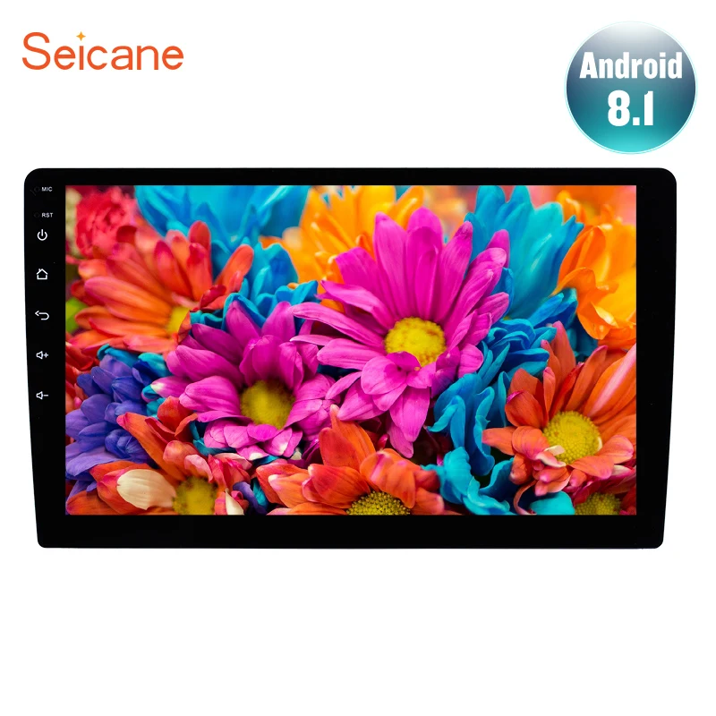 

Seicane 2 Din Universal Android 8.1 10 Inch GPS Navi Car Stereo Head unit Player Audio Mirror Link DVR Steering Wheel Control