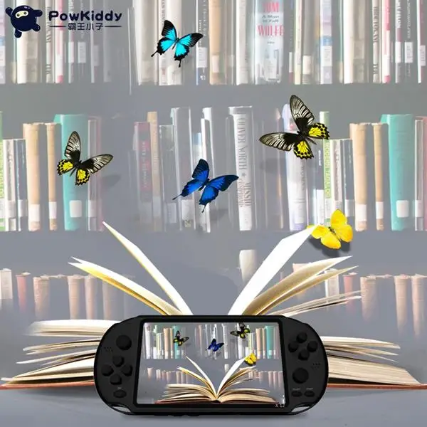 Powkiddy 5 1 дюймов 8G Ретро игровая консоль HD экран двойной джойстик Ручной игровой