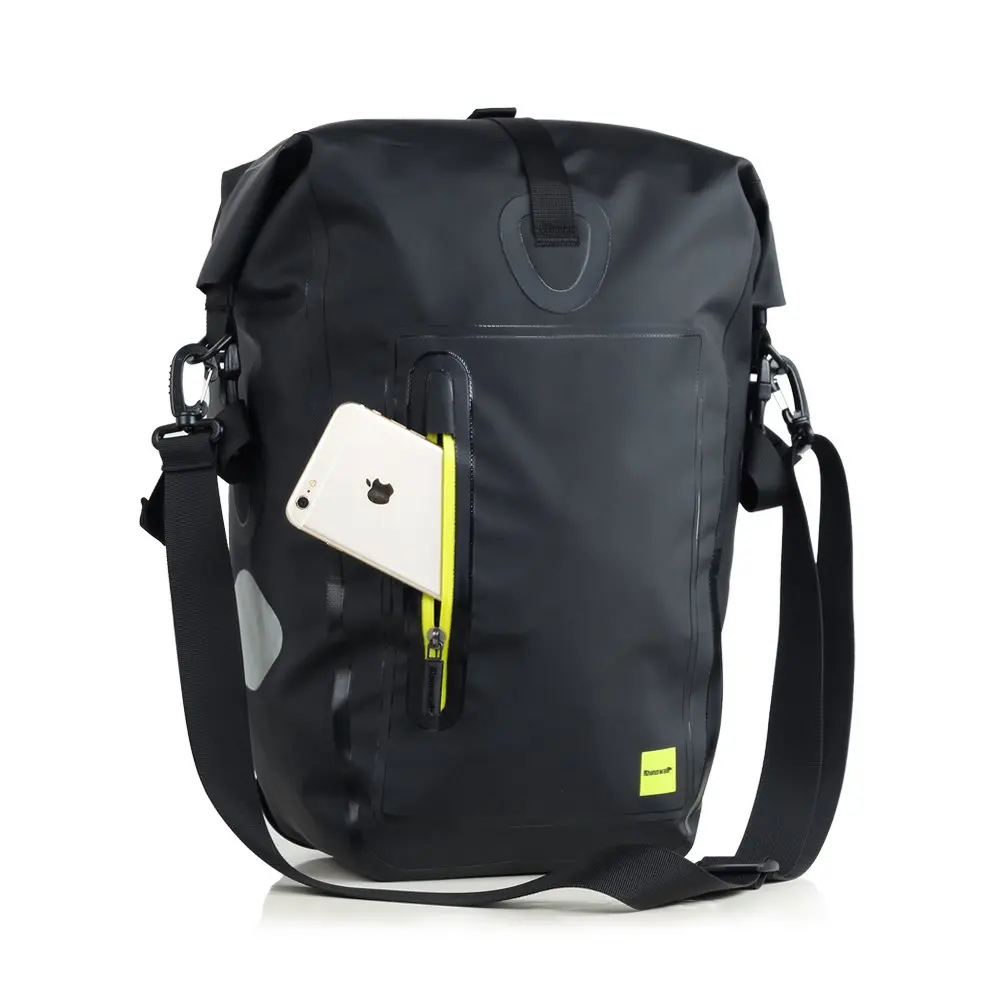 WATERFLY Bike Pannier Bag Water Resistant Extensible Bicycle Rear Seat Bag Bike Rack Carrier with Rain Cover for Riding Cycling WATERFLY Bike Pannier Bag Water Resistant Extensible Bicycle Rear Seat Bag Bike Rack Carrier with Rain Cover for Riding Cycling